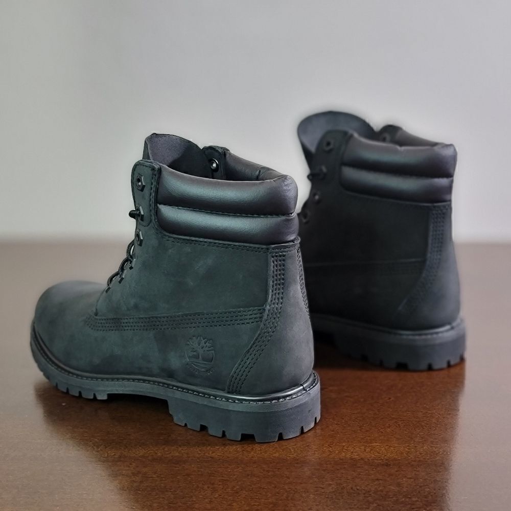 Timberland Waterville 6 Womens Black Boots Leather - Picture 8 of 14